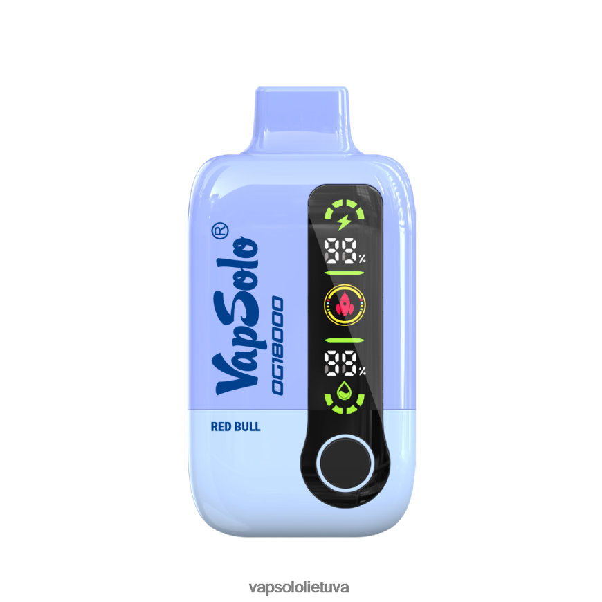 VapSolo Lietuva - VapSolo DG18000 vienkartiniai garai DZ482B55 raudonasis bulius