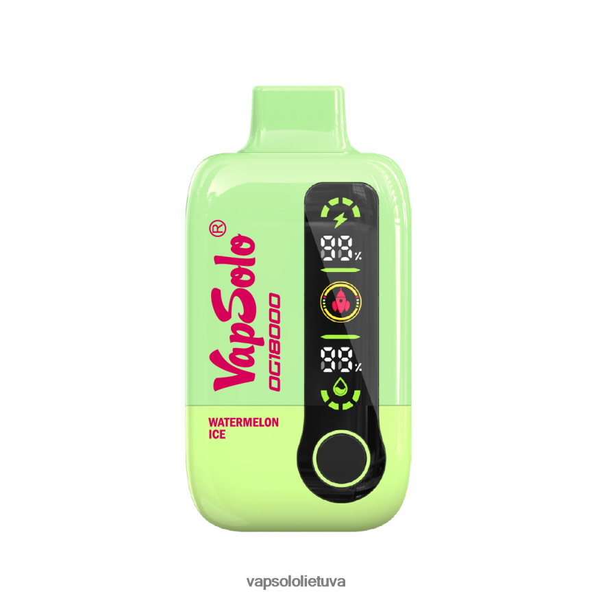 VapSolo Lietuva - VapSolo DG18000 vienkartiniai garai DZ482B58 arbūzų ledas
