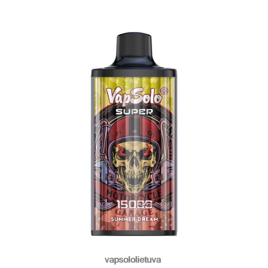 VapSolo Review - VapSolo SUPER vienkartiniai garai DZ482B24 vasaros svajonė